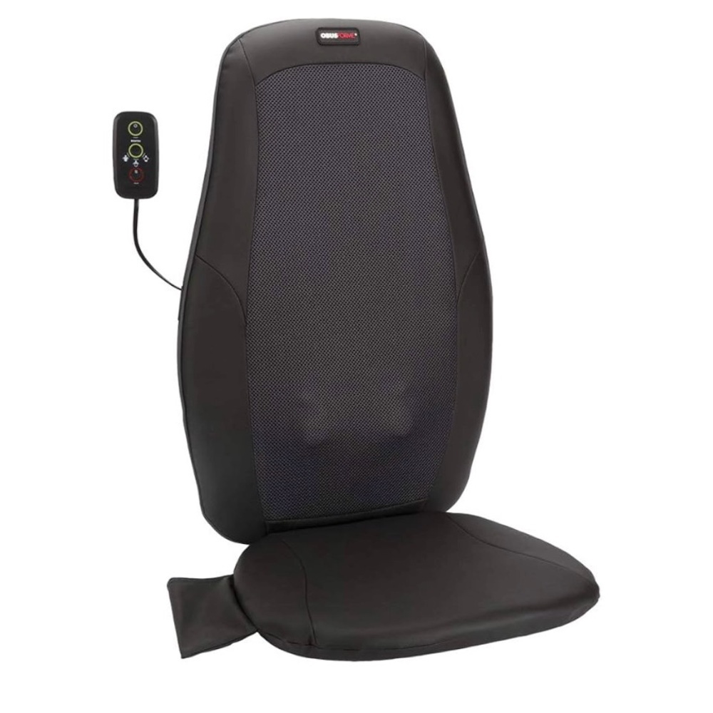 Obusforme Deep Kneading Shiatsu Massage With Heat Seat Cushion